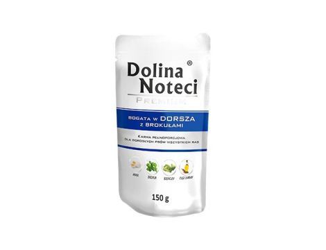 DOLINA NOTECI Bogata w dorsza z brokułami 150g