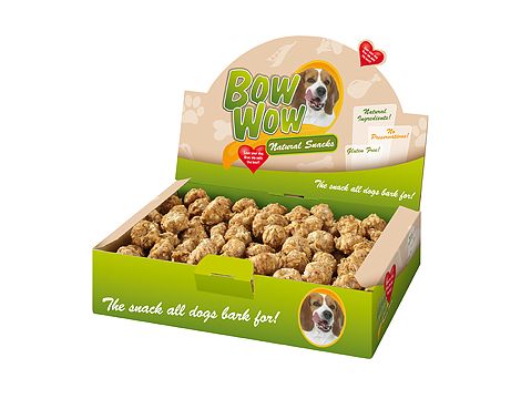 BOW WOW Naturalne kulki z płucami 900g [BW359]