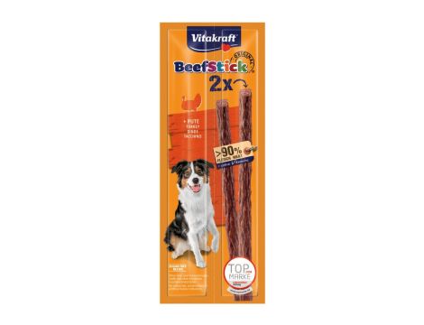 VITAKRAFT BEEF STICK indyk przysmak dla psa 2szt