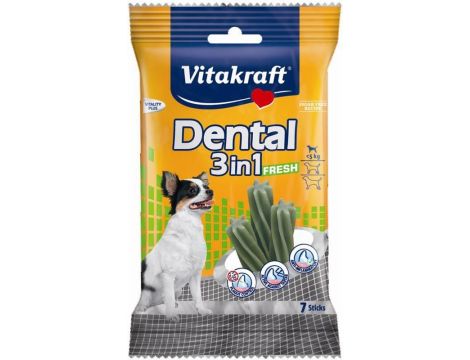 VITAKRAFT DENTAL 3w1 FRESH XS przysmak dla psa 70g