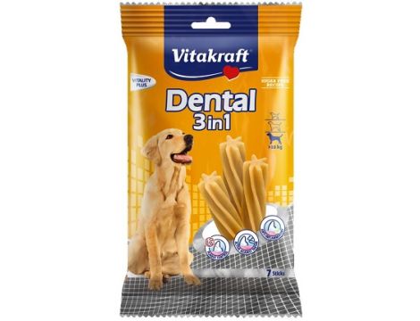 VITAKRAFT DENTAL 3w1 M przysmak dla psa 180g