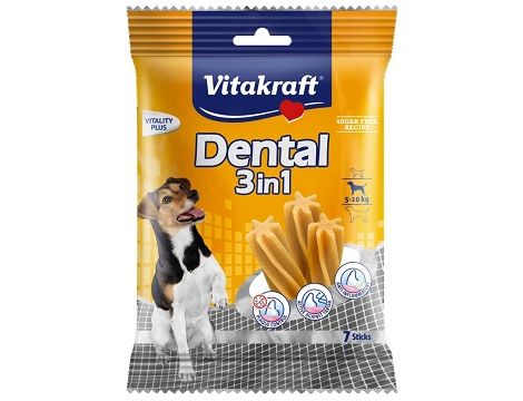 VITAKRAFT DENTAL 3w1 S przysmak dla psa 120g