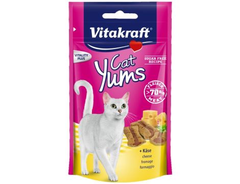 VITAKRAFT CAT YUMS przysmak dla kota, ser 40g