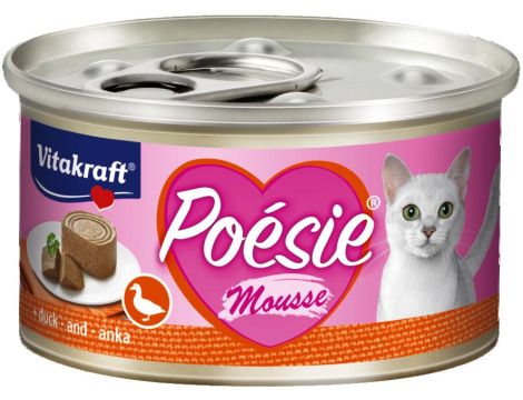 VITAKRAFT POESIE MUS puszka z kaczką dla kota 85g