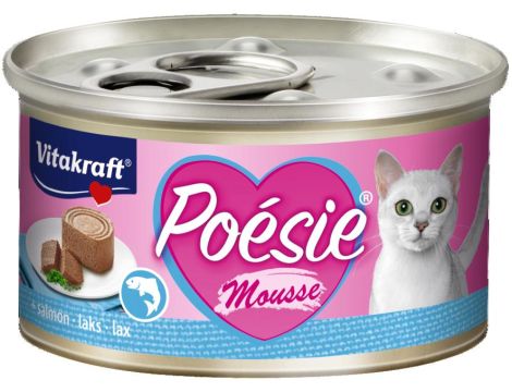 VITAKRAFT POESIE MUS puszka z łososiem dla kota 85g