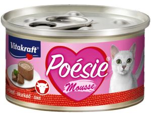 VITAKRAFT POESIE MUS puszka z wołowiną dla kota 85g