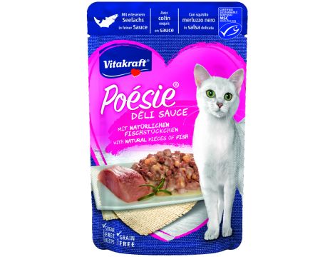 VITAKRAFT POESIE DELI SAUCE czarniak saszetka dla kota 85g