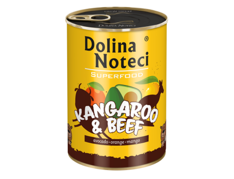 DOLINA NOTECI SUPERFOOD Kangur i wołowina 400g