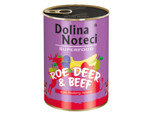 DOLINA NOTECI SUPERFOOD Sarna i wołowina 400g