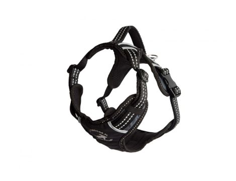 ALL FOR DOGS Szelki 2x-Sport Czarne XS