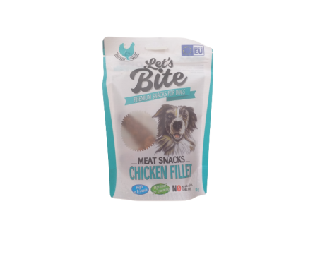 BRIT LET'S BITE MEAT SNACKS CHICKEN FILLET 80g - 2