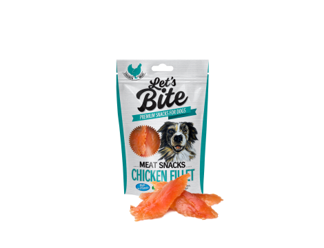 BRIT LET'S BITE MEAT SNACKS CHICKEN FILLET 300g