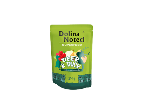 DOLINA NOTECI SUPERFOOD Jeleń i kaczka 300g