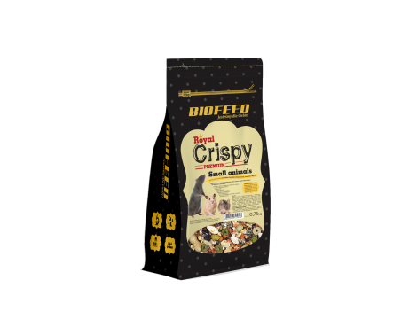 BIOFEED ROYAL CRISPY PREMIUM Small Animals pokarm dla małych gryzoni 750g