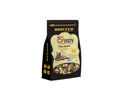 BIOFEED ROYAL CRISPY PREMIUM Cuni Junior pokarm dla młodych królików 2kg