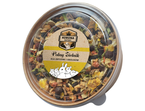 KORONA NATURY Przysmak - Polny zielnik 200g