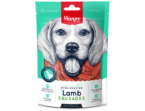 WANPY LAMB SAUSAGES 100g