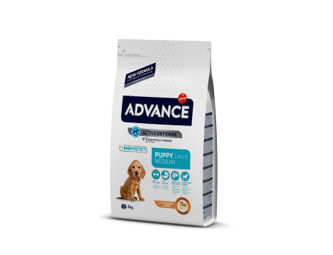 ADVANCE Puppy Protect Medium - sucha karma dla szczeniąt ras średnich 3kg [507319]