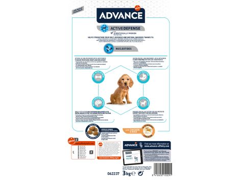 ADVANCE Puppy Protect Medium - sucha karma dla szczeniąt ras średnich 3kg [507319] - 2