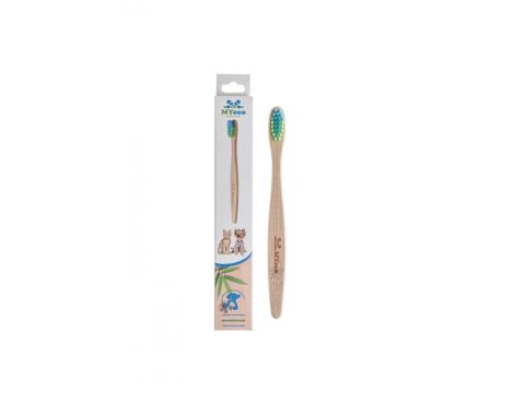 MY ECO BRUSH Szczoteczka do zębów BAMBOO dla małego pyszczka