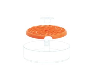 PDH SPIN LICK FRISBEE ORANGE MEDIUM miska interaktywna [PDHF203] - image 2