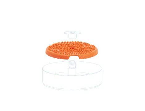 PDH SPIN LICK FRISBEE ORANGE MEDIUM miska interaktywna [PDHF203] - 2