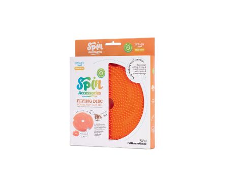 PDH SPIN LICK FRISBEE ORANGE MEDIUM miska interaktywna [PDHF203] - 4