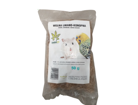 LENKONPET Wełna lniano-konopna 50g