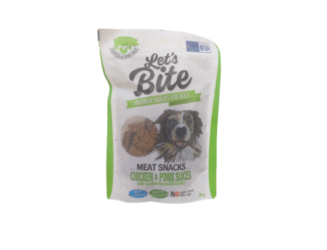 BRIT LET'S BITE MEAT SNACKS CHICKEN with PORK 80g