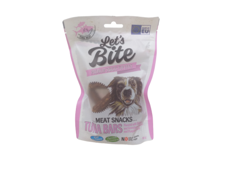 BRIT LET'S BITE MEAT SNACKS TUNA BARS 80g