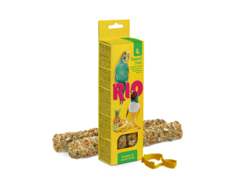 RIO Kolba dla papug owoce tropikalne 2x40g [22110]