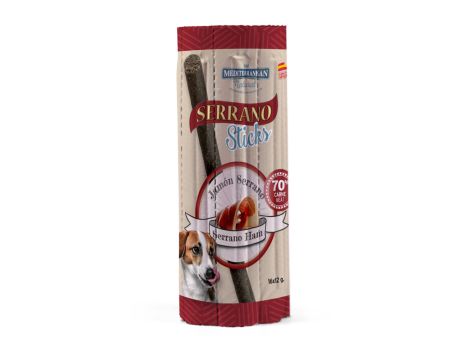 SERRANO Sticks blistry dla psów z szynką serrano 16szt