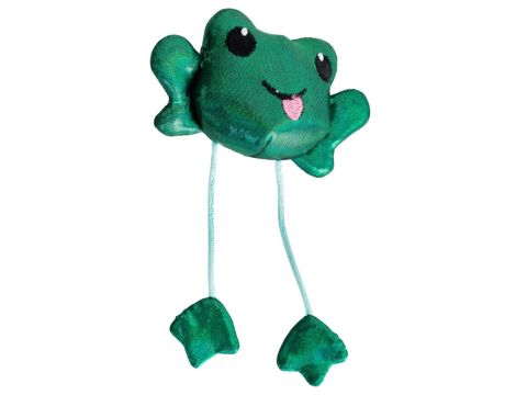 PETSTAGES Toss 'N Dangle Frog - Dyndająca żaba dla kota [PS70378]