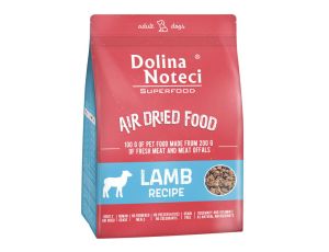 DOLINA NOTECI SUPERFOOD Danie z jagnięciny karma suszona dla psa 1kg