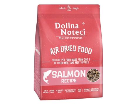 DOLINA NOTECI SUPERFOOD Danie z łososia karma suszona dla psa 1kg