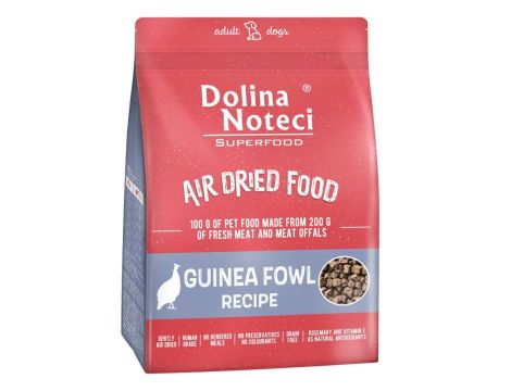 DOLINA NOTECI SUPERFOOD Danie z perliczki karma suszona dla psa 1kg