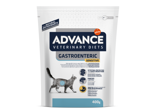 ADVANCE DIET Gastroenteric Sensitive - sucha karma dla kotów z wrażliwością pokarmową 400g [928228]