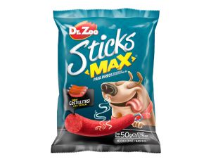 DR ZOO Sticks Max Costillitas - Paluszki Max dla psa o smaku żeberek 50g [11253]