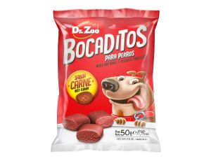 DR ZOO Bocaditos Carne - Przekąski dla psa o smaku wołowiny 50g [11139]