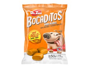 DR ZOO Bocaditos Pollo - Przekąski dla psa o smaku kurczaka 50g [11140]