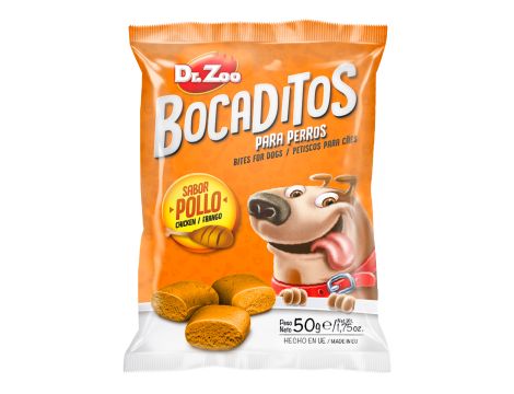 DR ZOO Bocaditos Pollo - Przekąski dla psa o smaku kurczaka 50g [11140]