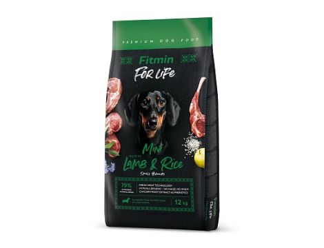 FITMIN dog For Life Lamb&Rice Mini 12kg