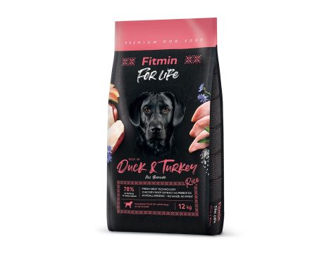 FITMIN dog For Life Duck & Rice 12kg