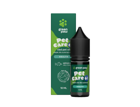 GREEN PAW Pet Care 6% olejek dla zwierząt z CBD 10ml