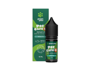 GREEN PAW Pet Care 9% olejek dla zwierząt z CBD 10ml