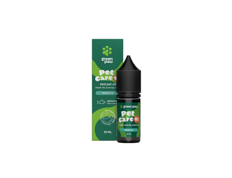 GREEN PAW Pet Care 9% olejek dla zwierząt z CBD 10ml