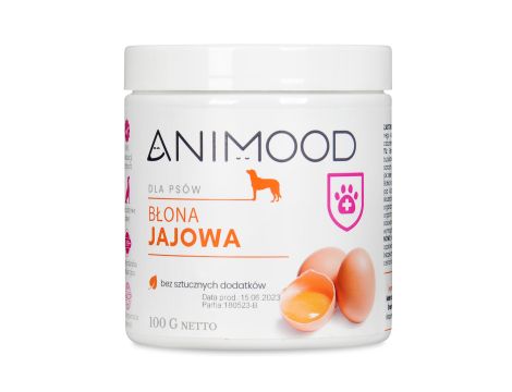 ANIMOOD Błona jajowa dla psa 100g