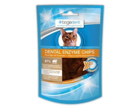 BOGADENT Enzymatyczne chipsy dentystyczne o smaku kurczaka 50g