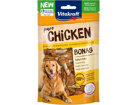 VITAKRAFT CHICKEN BONAS Kostki z kurczaka 80g