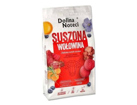 DOLINA NOTECI SUPERFOOD Danie z wołowiny karma suszona dla psa 9kg